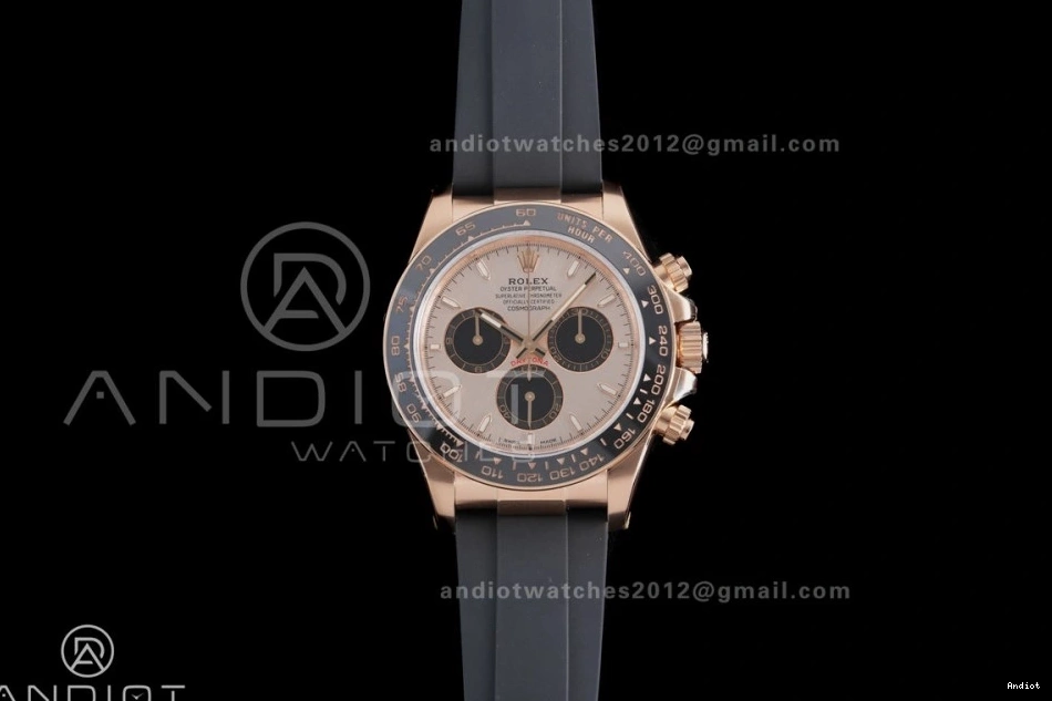 Marker 800 1:1 VSF 126515 Black Oyster-flex DD Stick Weight On Sub-dial Contemporary Strap Best RG Dial Daytona Edition Gain 0811